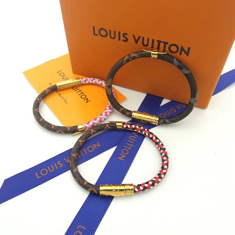 18K Louis Vuitton Daily Confidential Pink Bracelet
